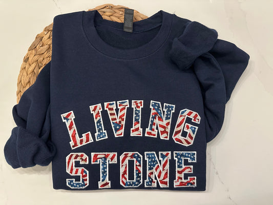 American Flag Sweatshirt (Adult + Youth sizes)