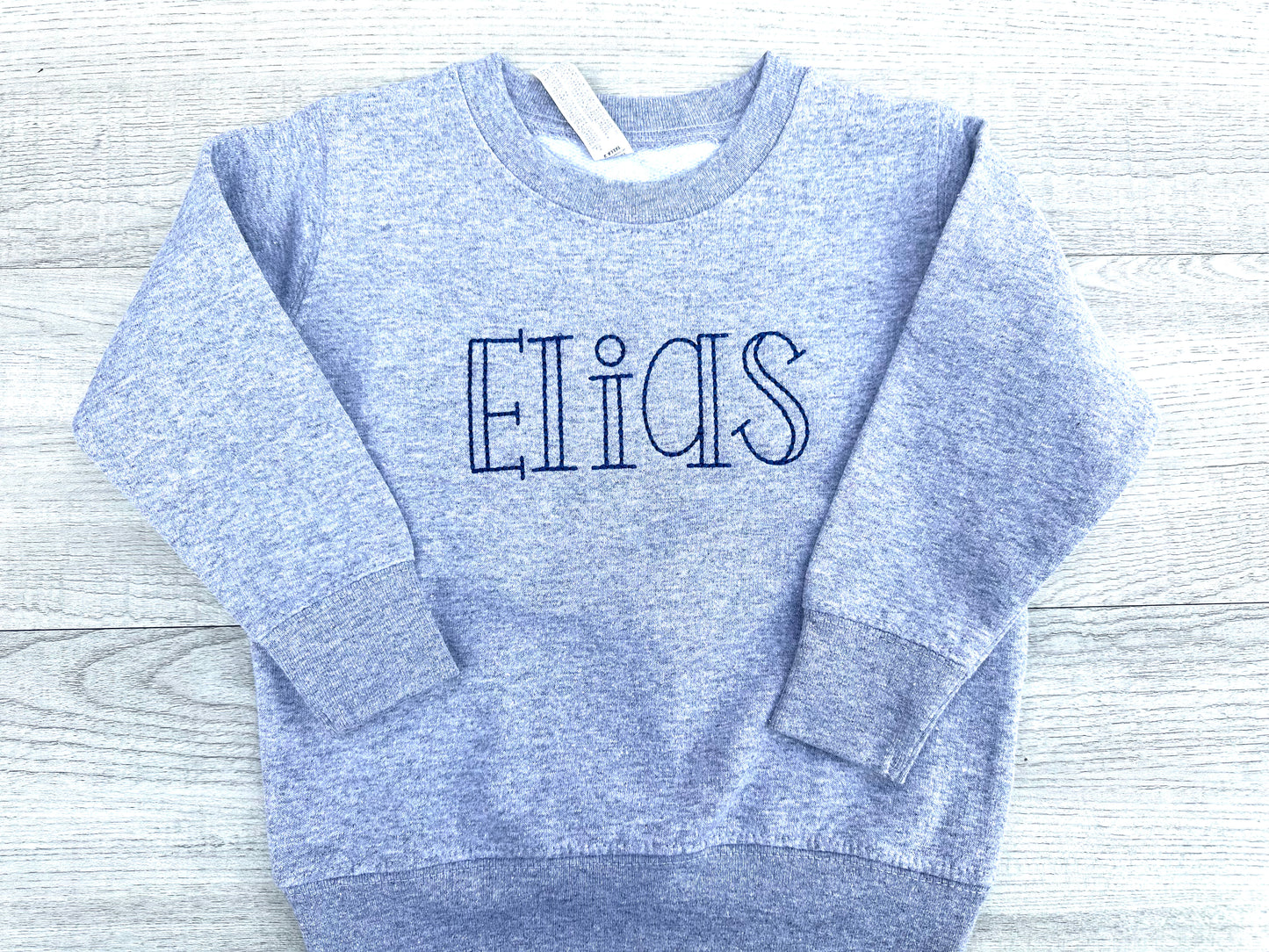 Toddler Name Sweater