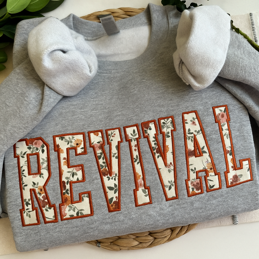 REVIVAL Floral sweatshirt