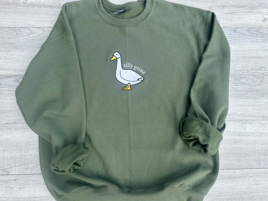 Silly Goose Adult Sweater